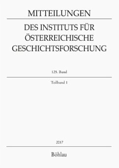 Mitteilungen des Instituts für Österreichische Geschichtsforschung