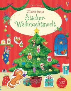 Meine bunte Sticker-Weihnachtswelt - Maclaine, James; Greenwell, Jessica; Taplin, Sam