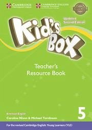 Kid's Box Level 5 Teacher's Resource Book with Online Audio American English - Cory-Wright, Kate
