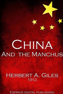 Cover China and the Manchus