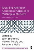 Teaching Writing for Academic Purposes to Multilingual Students