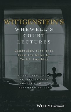 Wittgenstein's Whewell's Court Lectures - Smythies, Yorick