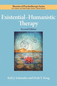 Existential-Humanistic Therapy - Schneider, Kirk J; Krug, Orah T