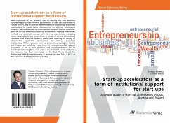 Start-up accelerators as a form of institutional support for start-ups