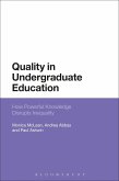 Quality in Undergraduate Education Quality in Undergraduate Education