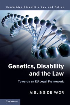 Genetics, Disability and the Law - de Paor, Aisling (Dublin City University)