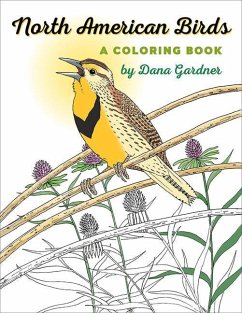 North American Birds: A Coloring Book - Gardner, Dana