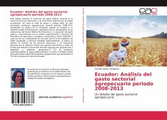 Ecuador: Análisis del gasto sectorial agropecuario periodo 2008-2013 - Quiroz Cárdenas, Fiorella