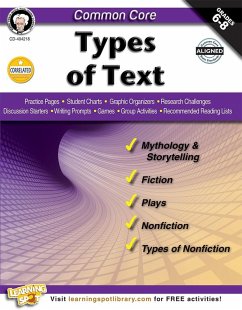 Common Core: Types of Text (eBook, PDF) - Armstrong, Linda