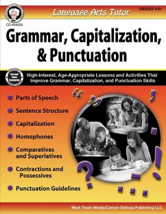 Language Arts Tutor: Grammar, Capitalization, and Punctuation, Grades 4 - 8 (eBook, PDF) - Barden, Cindy