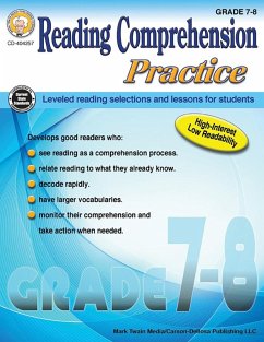 Reading Comprehension Practice, Grades 7 - 8 (eBook, PDF) - Sitter, Janet P