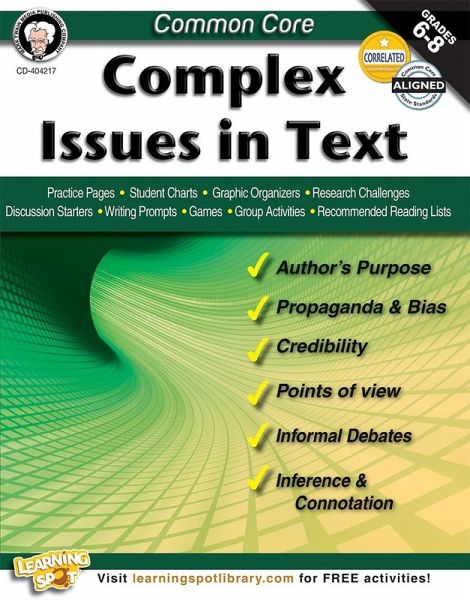 Common Core: Complex Issues in Text (eBook, PDF) Common Core: Complex Issues in Text (eBook, PDF)