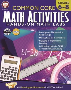 Common Core Math Activities, Grades 6 - 8 (eBook, PDF) - Mace, Karise