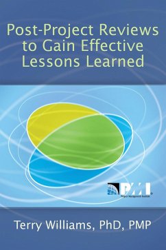 Cover Post-Project Reviews to Gain Effective Lessons Learned (eBook, ePUB)