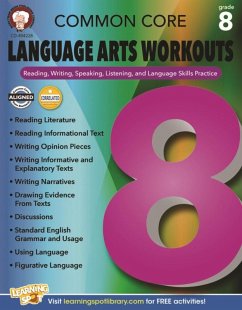 Cover Common Core Language Arts Workouts, Grade 8 (eBook, PDF)