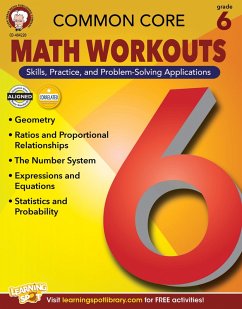 Common Core Math Workouts, Grade 6 (eBook, PDF) - Mace, Karice