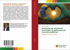 Avaliação da eficiência municipal na aplicação de recursos públicos - Almeida, Wallace