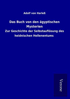 Das Buch von den ägyptischen Mysterien - Harleß, Adolf von
