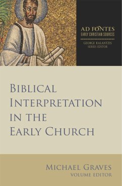 Biblical Interpretation in the Early Church (eBook, ePUB) - Graves, Michael