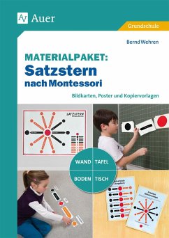 Materialpaket Satzstern nach Montessori - Wehren, Bernd