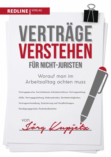 Verträge verstehen für Nicht-Juristen (eBook, PDF)