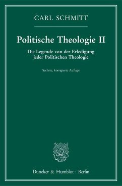 Politische Theologie II - Schmitt, Carl