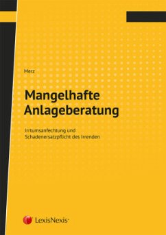 Cover Mangelhafte Anlageberatung