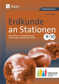 Cover Erdkunde an Stationen 9-10 Inklusion