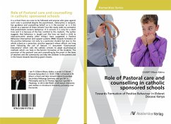 Role of Pastoral care and counselling in catholic sponsored schools