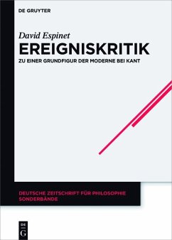 Ereigniskritik (eBook, ePUB) - Espinet, David