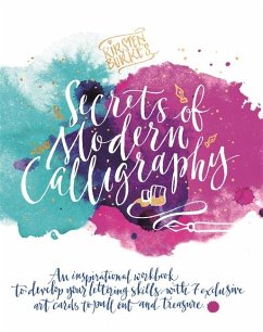 Cover Kirsten Burke's Secrets of Modern Calligraphy