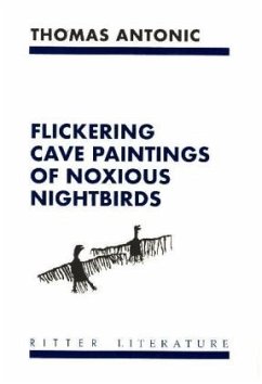 Flackernde Felsbilder übler Nachtvögel / Flickering cave paintings of noxious nightbirds - Antonic, Thomas