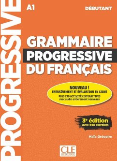 Grammaire progressive du français - Niveau débutant. Buch + Audio-CD