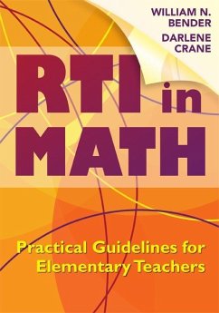 RTI in Math (eBook, ePUB) - Bender, Wiliam N.; Crane, Darlene N.