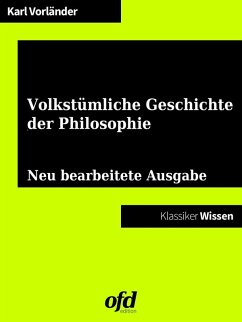 Eine volkstümliche Geschichte der Philosophie (eBook, ePUB)