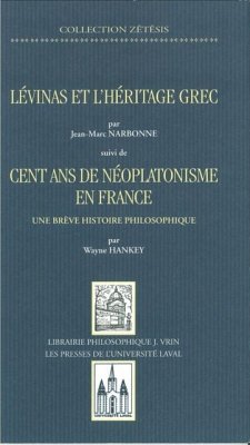Cover Levinas et heritage grec, suivi de cent ans (eBook, PDF)