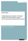 Ordinal Regression Analysis of Students¿ Satisfaction with Academic Support Services provided by Polytechnics in Ghana