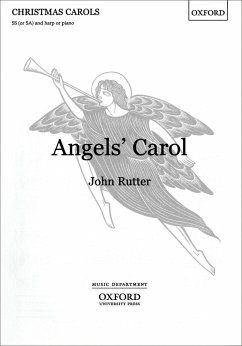 Angels' Carol for female chorus and harp (piano) score