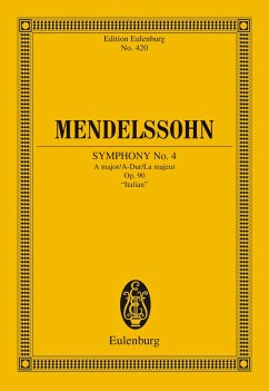 Symphony No. 4 A major (eBook, PDF) - Mendelssohn Bartholdy, Felix
