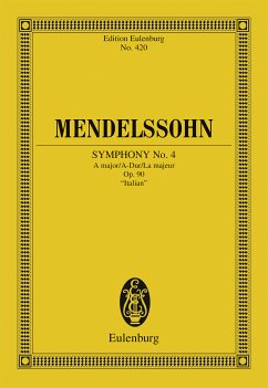 Symphony No. 4 A major (eBook, PDF) - Mendelssohn Bartholdy, Felix