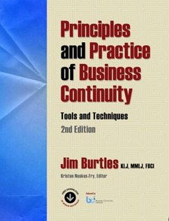 Principles and Practice of Business Continuity (eBook, ePUB) - Burtles, Jim