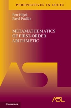 Metamathematics of First-Order Arithmetic (eBook, PDF) - Hajek, Petr
