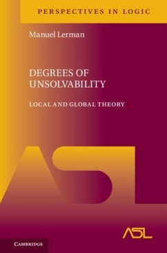 Degrees of Unsolvability (eBook, PDF) - Lerman, Manuel