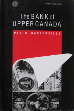 Bank of Upper Canada (eBook, PDF) - Baskerville, P.