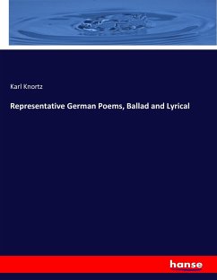 Representative German Poems, Ballad and Lyrical - Knortz, Karl