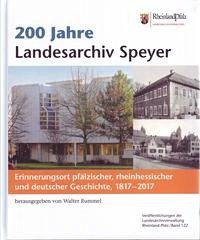 200 Jahre Landesarchiv Speyer