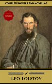 Leo Tolstoy: The Complete Novels and Novellas (Gold Edition) (Golden Deer Classics) [Included audiobooks link + Active toc] (eBook, ePUB)