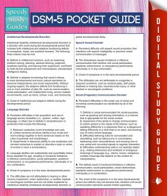 Cover DSM-5 Pocket Guide (Speedy Study Guides) (eBook, ePUB)