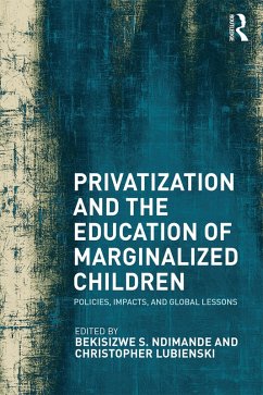 Cover Privatization and the Education of Marginalized Children (eBook, PDF)