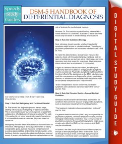 DSM-5 Handbook Of Differential Diagnosis (Speedy Study Guides) (eBook, ePUB) - Publishing, Speedy